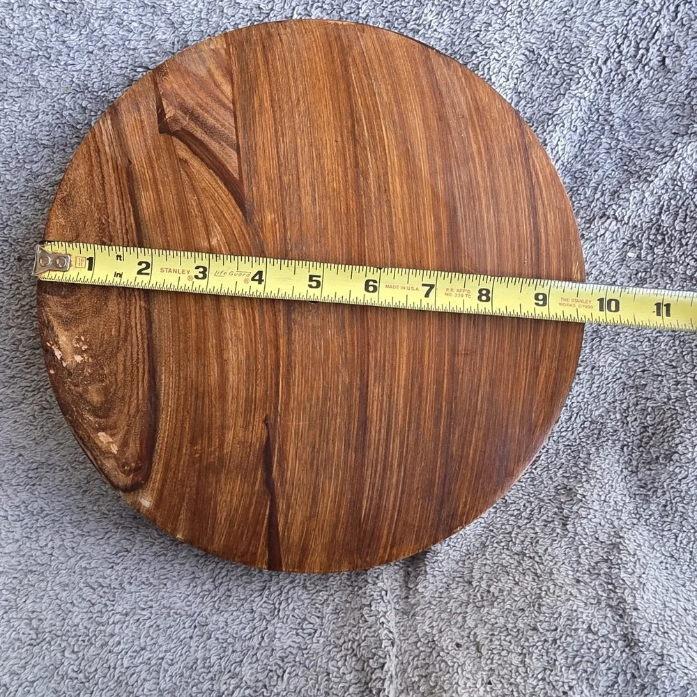 Collapsible Wood Handcrafted Heart Basket For Candy Fruit Decor
